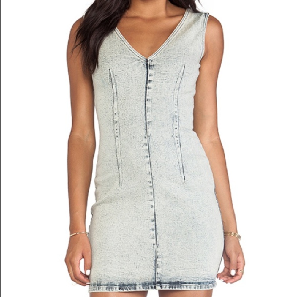 V Neck Cheap Monday Dress